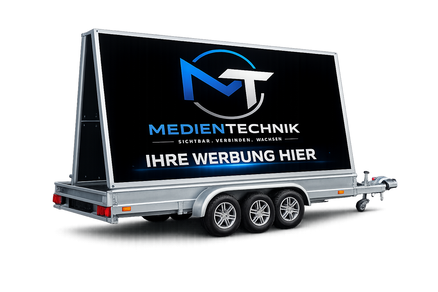 Großer Werbeanhänger